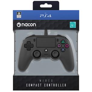 Nacon Mando Oficial Playstation PS4 Compact Negro (PS4OFCPADBLACK) 2