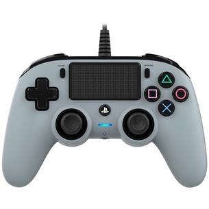 Nacon Mando Oficial Playstation PS4 Compact Gris (PS4OFCPADGREY)
