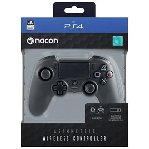 Nacon Mando Asimétrico Inalámbrico Oficial Playstation 4 Negro (PS4OFPADWLBLACK) 2