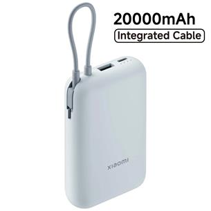 Xiaomi Powerbank 20.000 mAh 33W con Cable Integrado Ice Blue (BHR8975GL)