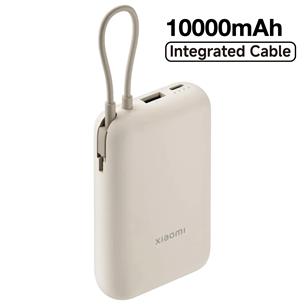 Xiaomi Powerbank 10.000 mAh 22.50W  Con Cable Integrado Tan Beige (BHR9072GL)