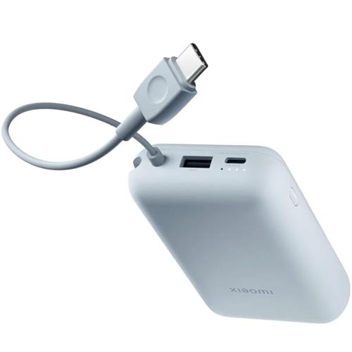 Xiaomi Powerbank 10.000 mAh 22.5W  Con Cable Integrado Ice Blue (BHR9073GL)