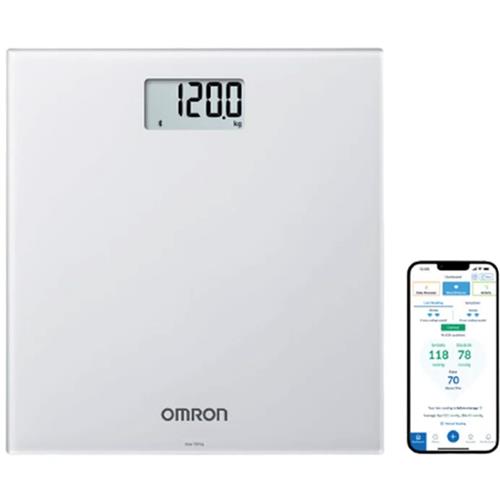 Omron HN300T2 Báscula Inteligente con Bluetooth Gris