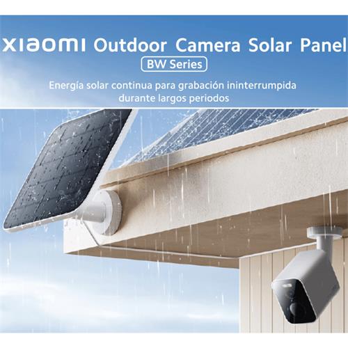 Xiaomi Panel Solar para Cámaras De Vigilancia 5W, Cable USB-C 3m (BHR8352GL)