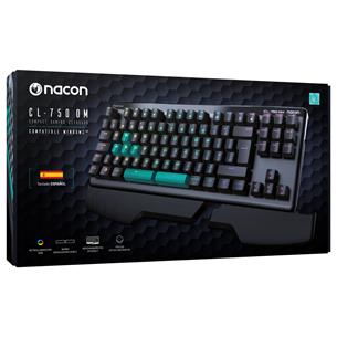 Nacon Teclado Mecánico Gaming con Iluminacón RGB (PCCL-750OMSP) 2