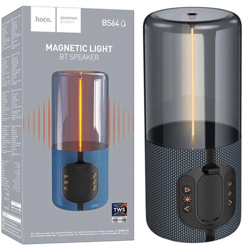 Hoco BS64 Rocker Altavoz Inalámbrico 5W con Filamento de Luz Azul