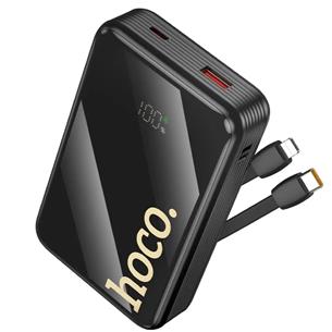 Powerbank Hoco Q37A 22.5W+PD20W 20.000 mAh con Cables USB-C y Lightning