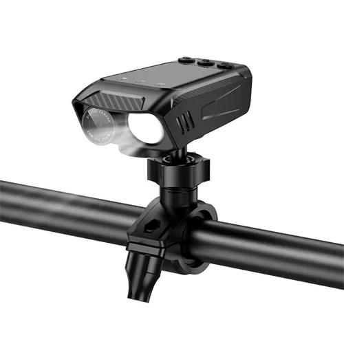 Hoco DV104 Cámara 4K con pantalla y luz LED para Bicicleta o Moto