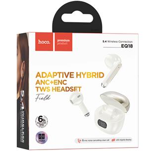 Hoco EQ18 Auricular Inalámbrico con Cancelación de Ruido Milky White 2