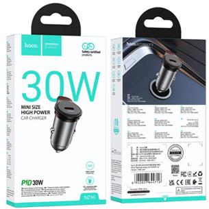 Cargador Coche USB-C 30W Hoco NZ16 2