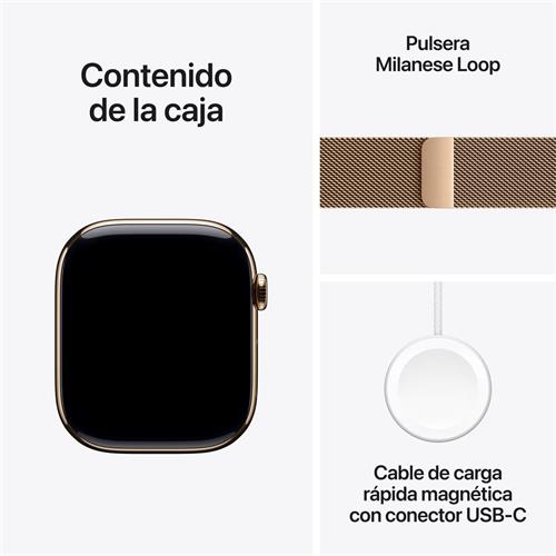 Apple Watch Serie 10 GPS+ Celullar 42mm Gold Titanium (MX083QL/A)