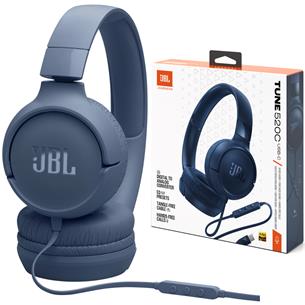 Jbl Tune 520C Auricular con cable y conexión USB-C Azul 2