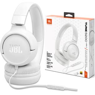 Jbl Tune 520C Auricular con cable y conexión USB-C Blanco 2