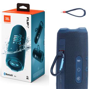 Jbl Flip 7 Altavoz Bluetooth portátil IP68 con Auracast Azul 2