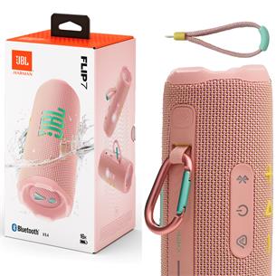 Jbl Flip 7 Altavoz Bluetooth portátil IP68 con Auracast Rosa 2