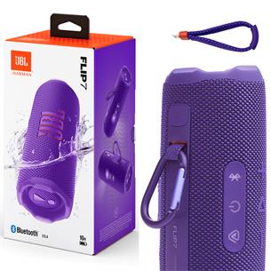 Jbl Flip 7 Altavoz Bluetooth portátil IP68 con Auracast Purple 2