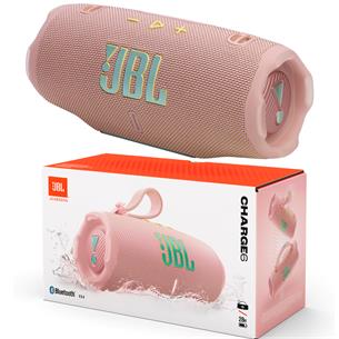 Jbl Charge 6 Altavoz Bluetooth Portátil IP68 con Auracast Rosa 2