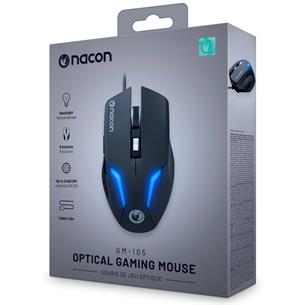 Nacon Raton Gaming con sensor de 800 a 2400 PPP Negro (PCGM-105) 2