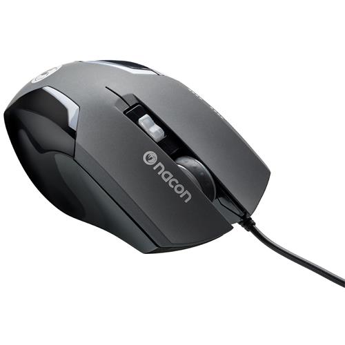 Nacon Raton Gaming con sensor de 800 a 2400 PPP Negro (PCGM-105)