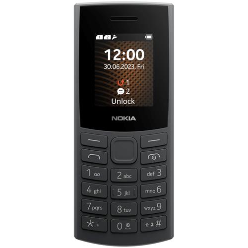 Nokia 105 Teléfono Móvil 2G con Radio FM Charcoal (TA-1557)