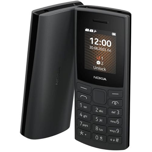 Nokia 105 Teléfono Móvil 2G con Radio FM Charcoal (TA-1557)