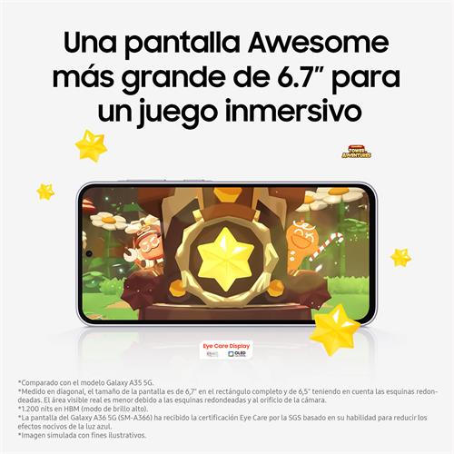Samsung Galaxy A36 5G 8GB 256GB Awesome Lime (SM-A366)