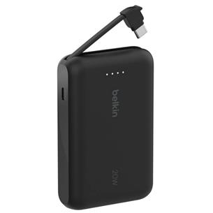Powerbank Belkin 10.000 mAh Cable Integrado USB-C 20W Negro (BPB021HQBK) 2