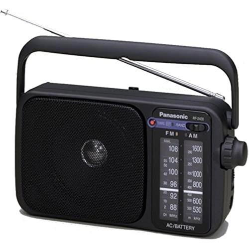 Panasonic RF-2400DEG-K Radio AM/FM con Pila y Corriente