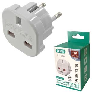 IP5di Adaptador de Viaje Reino Unido a Europa