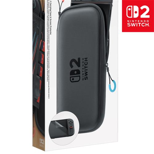 Nintendo Switch 2 Pack Funda de Transporte y Protector de Pantalla