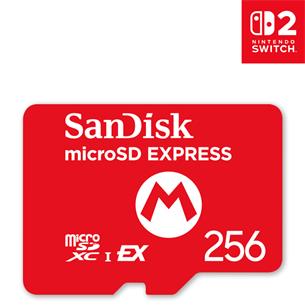 Memoria Sandisk Micro Sd Express 256GB  Nintendo Switch 2 2