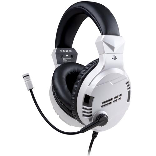 Bigben Auricular oficial para Playstation 4 y 5 Blanco (PS4OFHEADSETV3WHITE)