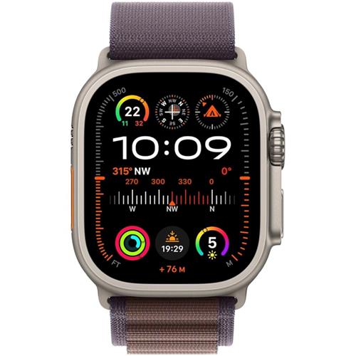 Apple Watch Ultra 2 LTE 49mm Natural Titanium Alpine Loop L Indigo (MREW3FD/A)