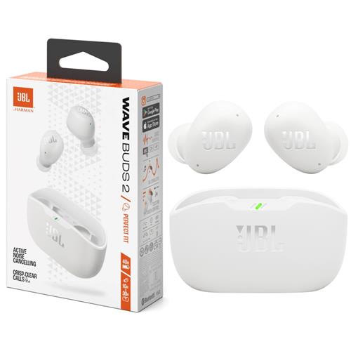 JBL Wave Buds 2  Auricular Inalámbrico con Cancelación de Ruido Blanco
