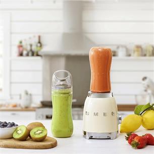 Smeg Mini Batidora 300w con vaso portátil Crema (PBF01CREU) 2