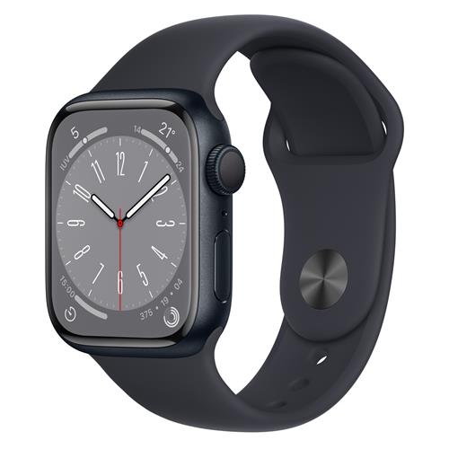 Apple Watch Series 8 GPS 45mm Midnight Aluminium (MNP13TY/A)