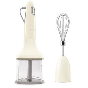 Smeg Batidora de Mano 700W Crema + Accesorios (HBF03CREU) 2