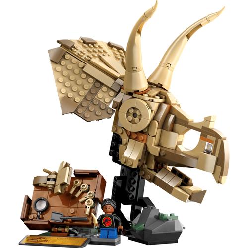 LEGO 76969 Fósiles de Dinosaurio: Cráneo de Triceratops