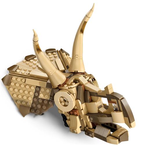 LEGO 76969 Fósiles de Dinosaurio: Cráneo de Triceratops