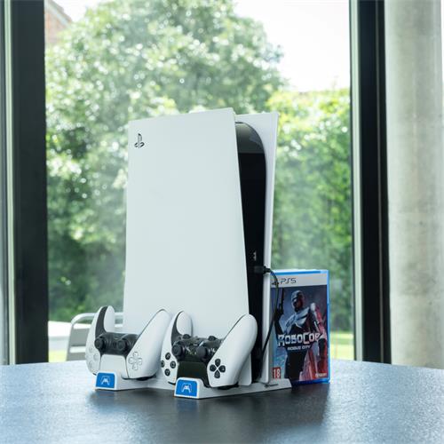 Nacon Soporte con cargador para mandos Playstation 5 (PS5SCHARGESTAND)