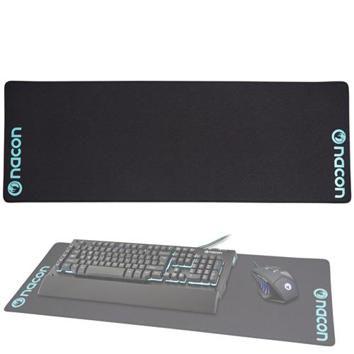 Nacon MM-400 Alfombrilla Gaming XL 90cm X 35cm Negro