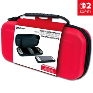 Nacon Funda Pouch Rígida para Nintendo Switch 2 Rojo (SWITCHNEWPOUCHLRED) 2