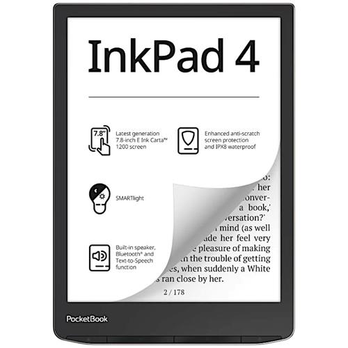Pocketbook Inkpad 4  7.8" 32GB Plata (PB743G)