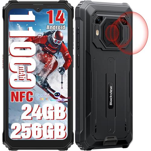 Blackview BV6200 Plus 6.56" 8+16GB 256GB Rugerizado