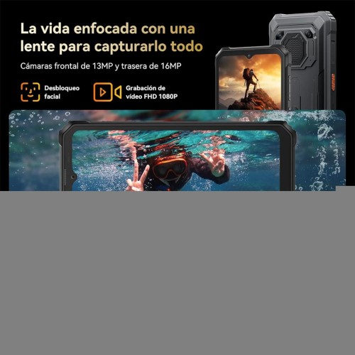 Blackview BV6200 Plus 6.56" 8+16GB 256GB Rugerizado