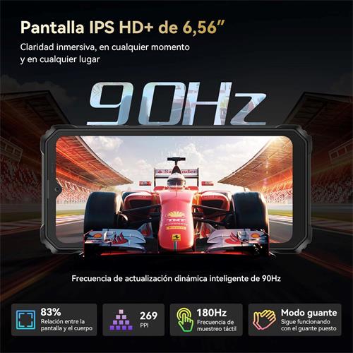 Blackview BV6200 Plus 6.56" 8+16GB 256GB Rugerizado