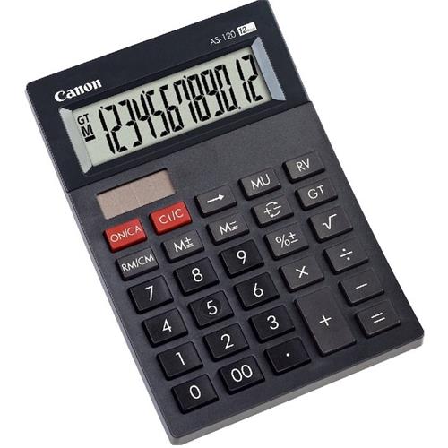 Canon Calculadora As-120 (12 Dígitos)