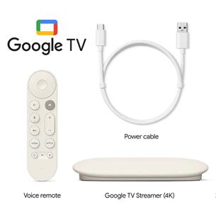 Google TV Streamer 4K con HDR Porcelana 2