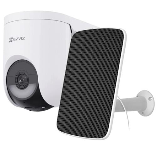 Ezviz HB8 LITE Cámara de Video Vigilancia 360º AOV 2k +Panel Solar 5W