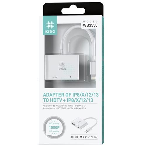 Adaptador Ligthning a HDMI Ikrea WB3550